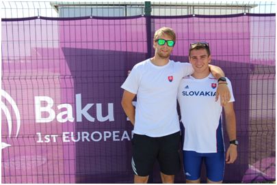 Študenti nitrianskej Univerzity Konštantína Filozofa na Európskych hrách v Baku