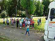 Deti z nitrianskej ZŠ Kniežaťa Pribinu si vyskúšali pozíciu šoféra kamiónu_4